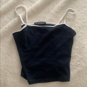 Navy Blue crop top